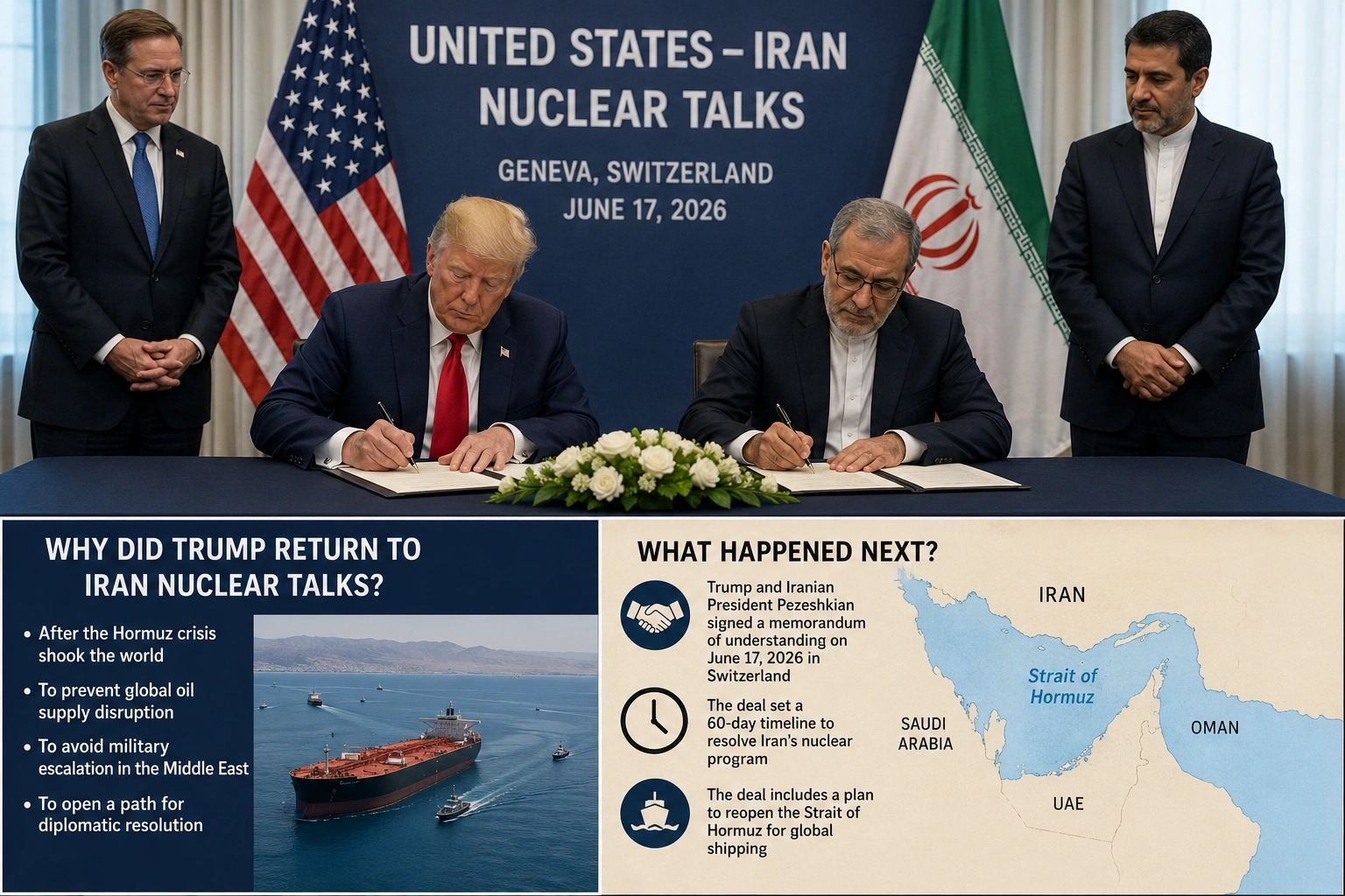 Why Did Trump Returns to Iran Nuclear Talks After Hormuz Crisis Shook the World and This is What Happened Next