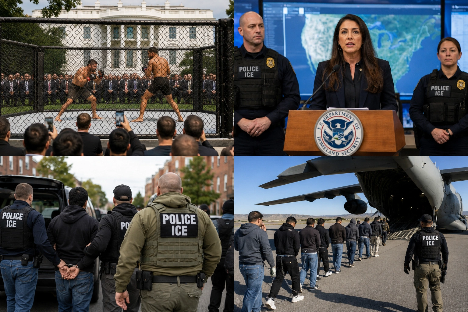 Inside DHS June 2026: The UFC Terrorist Plot, the New Border Chief, Mass Deportations, and a Secretary Who Won't Follow Court Orders