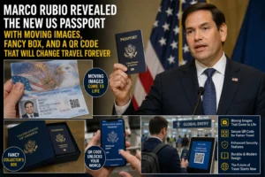 Marco Rubio Revealed the New US Passport With Moving Images, Fancy Box, and a QR Code That Will Change Travel Forever
