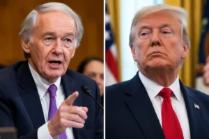 Impeachment Called By Ed Markey After Trump's Election Security Speech Shocked Congress