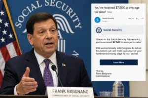 Frank Bisignano Social Security Email Sparks $7,500 Firestorm
