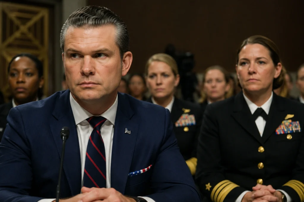 Pete Hegseth Blocks Women From Navy Promotions and Zero Female Admirals Will Be Made in 2026