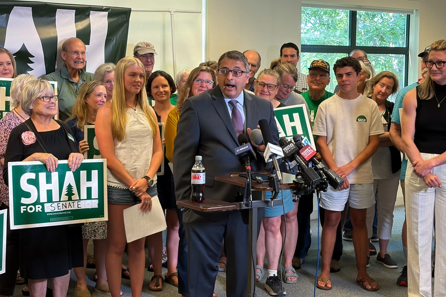 "The Covid Guy" Nirav Shah Wants to Be Maine's Next Senator, But Tammy Duckworth Just Told Democrats to Say No