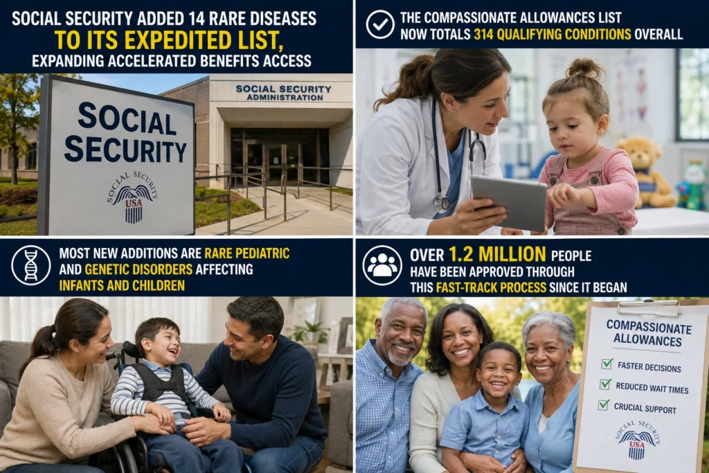 Social Security Added 14 Rare Diseases To Its Expedited List