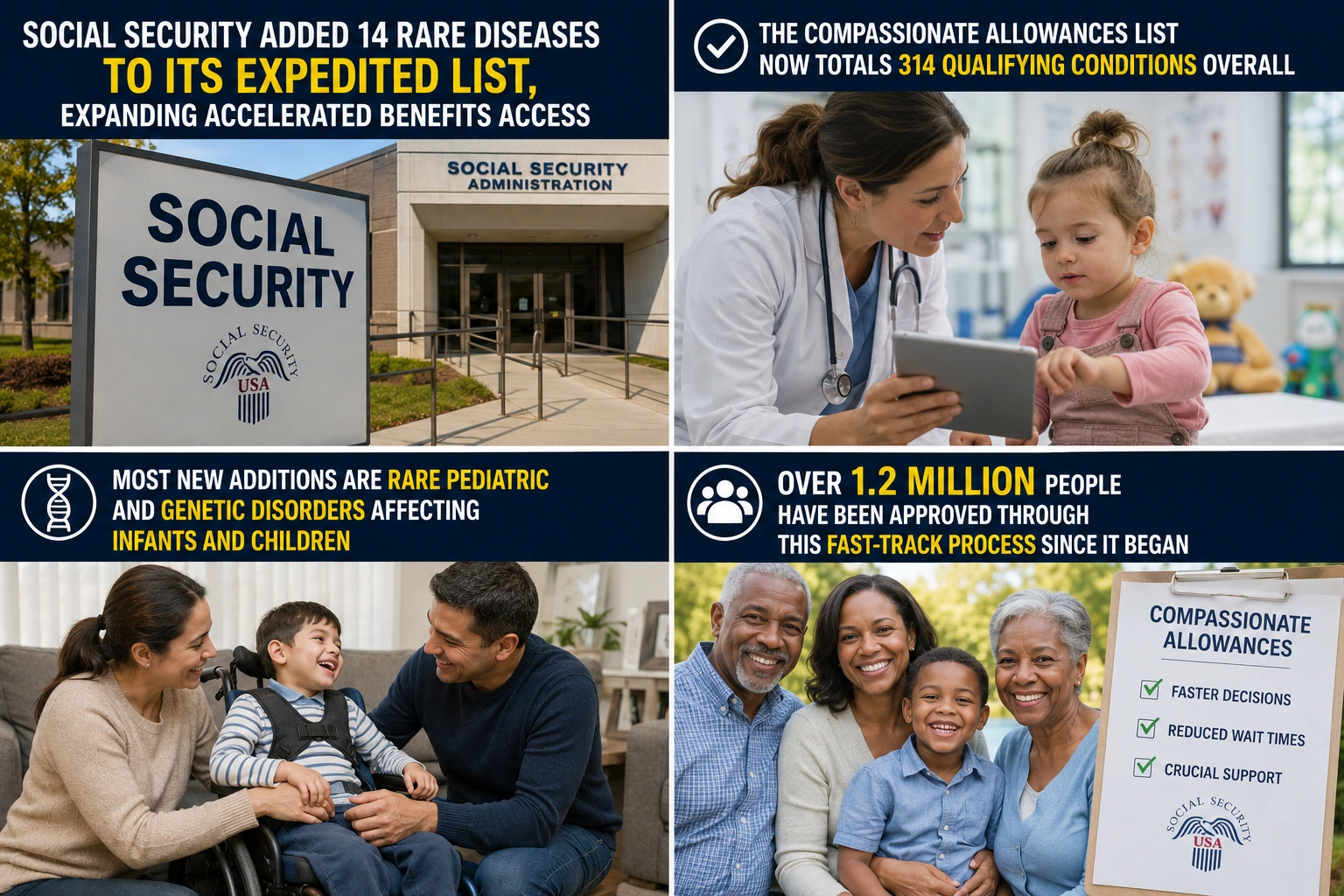 Social Security Added 14 Rare Diseases To Its Expedited List