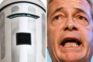 Clacton By Election Sees Farage Beat A Trash Can