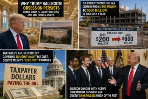 Why Trump Ballroom Cost Ballooned To $600 Million