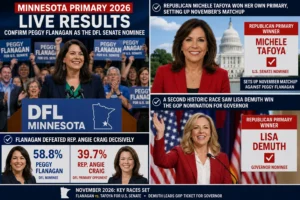 Minnesota Primary 2026 Live Results Deliver Progressive Win