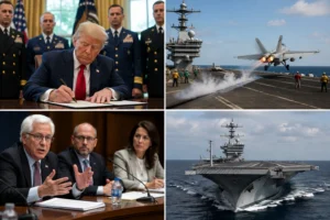 Trump Steam Catapults Order Sparks Billion Dollar Backlash