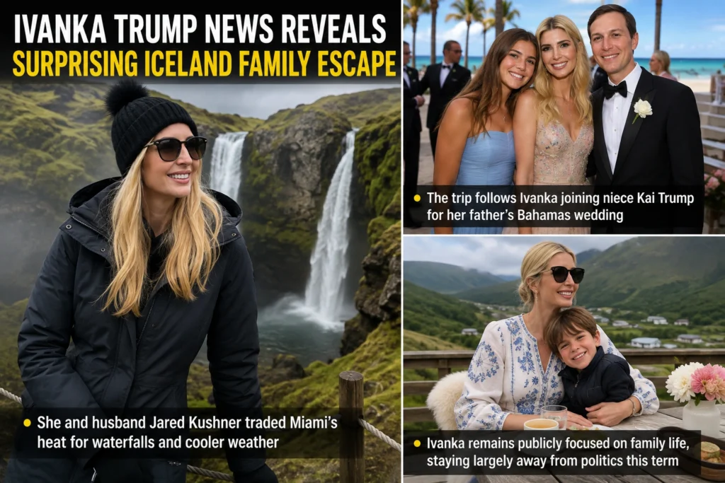 Ivanka Trump News Reveals Surprising Iceland Family Escape